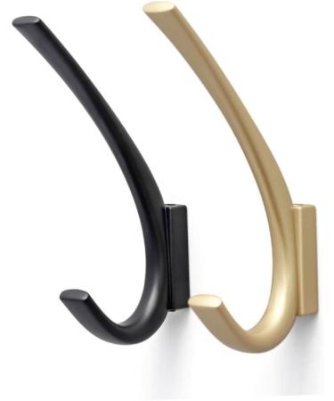 TOVINANNA Bathroom Door Hooks 2pcs Coat Hook Bath Towel Hook Car Hooks Door Back Heavy Duty Wall Hooks Punch Hole Office Bathrobe - Buy Online on GoSupps.com