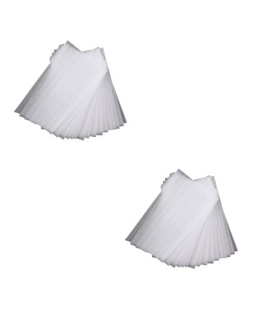 Frcolor 100 leaf marker made of pearl murderer cotton hair developer Highlight kit hair paper wrap salon hair color paper hair foil for coloring tool foam white care deliveries whitex2stk 30x10cmx2pcs