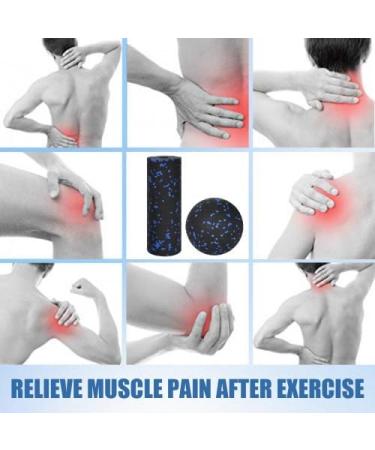 Mini Fascia Roll & Ball Set - Medium-Hard Massage Roller for Yoga & Pilates | Effective Fascia Training & Self-Massage - Buy Online on GoSupps.com