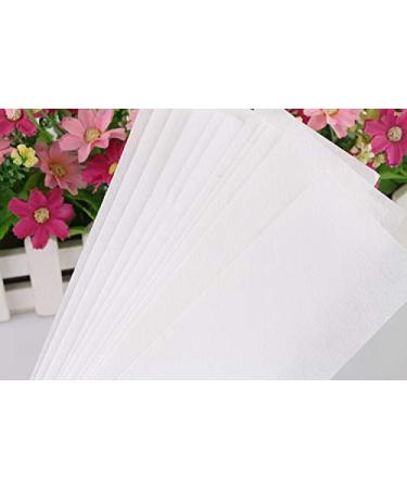 Ancllo Depilatory Paper - 100 Professional Hair Removal Wax Strips for Smooth Legs | Fleece Epilier for Women - Buy Online on GoSupps.com