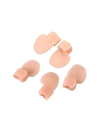 Shoe Insole 10pcs Hammer Straightener Athletes Foot Separators Hammer Thumb Protector Silicone Gel Separators for Bunions Gel Separator Pads Gasket