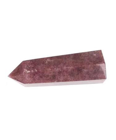 Crystal Ornaments 1pc 800g-2000g Natural Gemstone Stone red Strawberry Crystal Hexagonal Stud tip Component (Color : 1060g-1200g)