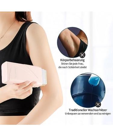 LIARTY Roll-On Warm Wax for Hair Removal - Painless Depilation for Men & Women | EU Plug - Buy Online on GoSupps.com