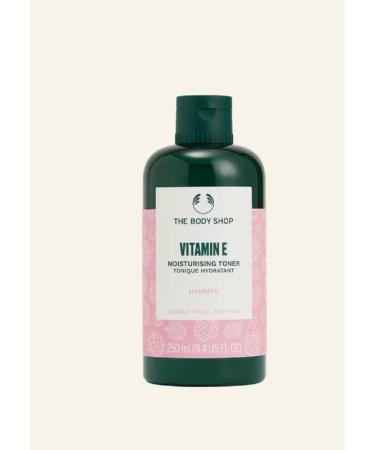The Body Shop Vitamin E Hydrating Toner 250ml Gentle Wash 125ml Set moisturising - Buy Online on GoSupps.com