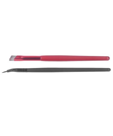 Eyebrow Brush Set - Wild Square Tool & Bent Cornered Concealer | Perfect for Precise Makeup Application | International Shipping Available - Buy Online on GoSupps.com