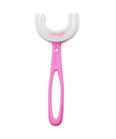 Ergonomic safe silicone toothbrush: cute mouth cleaning whole mouth smooth massage washable for teeth