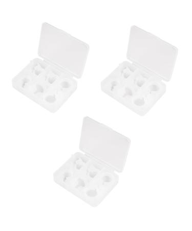Toyvian Lactation Support 18 Pcs Protector Inverted Corrector Shield Corrector Clips Women Corrector Flat Corrector Woman Corrector Boxed White Pack Retainer Clips