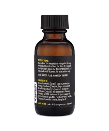 The Beard Club Beard Growth Oil - Promote Healthy Full Beard Growth - Buy Online on GoSupps.com