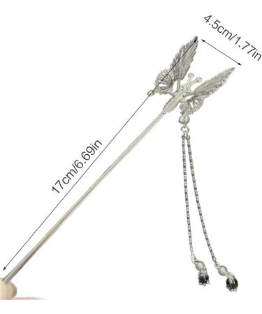 PLCPDM Headwear Pearls Hair Clip Fairy Butterfly-Nymph Headwear Vintage Photography Party Bride Wedding HeadPieces - Buy Online on GoSupps.com