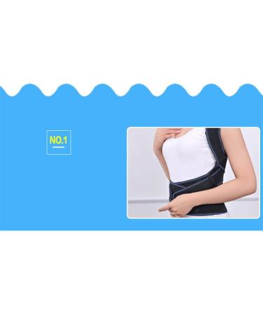Buy DFHBFG Back Lumbar Support Belt | Posture Corrector Neoprene Vest | Orthopedic Back Brace & Spine Straightener (M Code) - International Shipping Available - Buy Online on GoSupps.com