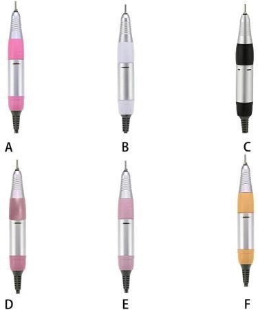 Allayu Manicure Lathe Nail Drill Handle Aluminum Alloy Compact Size Upgraded Fittings Automatic Handily Gripped Nails Accessories Rose Gold - Buy Online on GoSupps.com