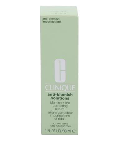 Clinique Acne Solutions Acne + Line Correcting Serum 1 FL.OZ. / 30 ML - Targeted Acne Treatment - Buy Online on GoSupps.com