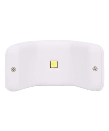 Nail Art UV Lamp - Enter-Mini Manicure Nail Polish Dryer & Hardening Lamp for Home & Salon Use - 60s 2W (White) - Buy Online on GoSupps.com