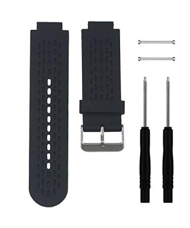 Band for Garmin Approach S2 / S4, Soft Silicone Replacement Watch Band Strap for Garmin Approach S2 / S4 Black