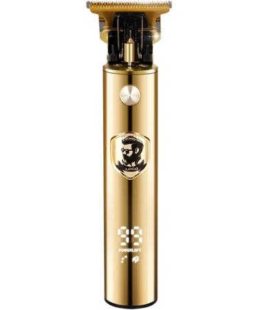 kawehiop Hair Shaver Professional Trimmer Low Noise Groomer Stainless Steel Portable Haircutting Hairstyling Supplies Gold - Buy Online on GoSupps.com