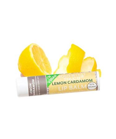 Soothing Touch Vegan Lip Balm Variety Pack - Grapefruit Lemon Cardamom Coconut Lavender Vanilla Chai - 4 Pack - Buy Online on GoSupps.com