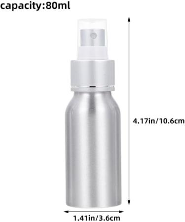 Ciieeo Martini Atomizer Bar Mister 80ml Refillable Canister Cocktail Mister Vermouth SpritzerBitters Spray Bottle Portable Perfume Sprayer for Cocktails Bar 10.60X3.60X3.60CM - Buy Online on GoSupps.com