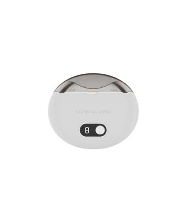 dijiusidy Rechargeable Electric Nail Trimmer Cutter For Home ABS Automatic Nail Fingernail Electric Nail Clip Professional Nail White