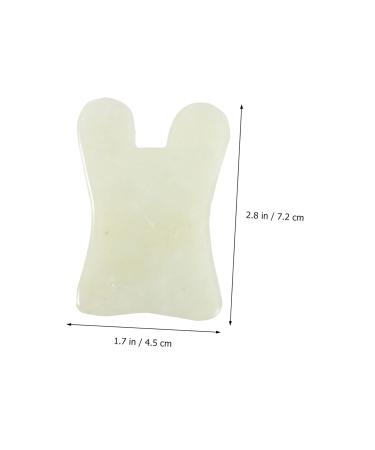 FOMIYES Rose Quartz Gua Sha Board - Face Massager & Spa Scraping Tool for Skin Care - 1pc Massage Stones for Facial & Eye Massage - Buy Online on GoSupps.com