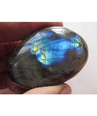 40g A Rare Natural Flash Labradorite Crystal Gem Stone Original Reiki JZIGTDEM - Buy Online on GoSupps.com