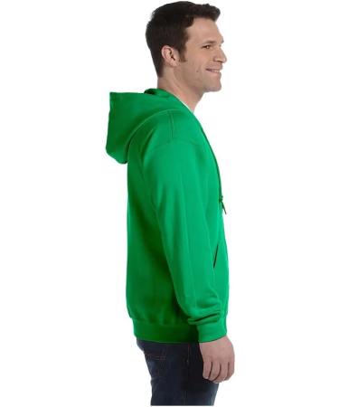 Hooded Pullover Sweat Shirt Heavy Blend 50/50 7.75 oz. by Gildan (Style# 18500) (Heather Sport Dark Navy) Large - Buy Online on GoSupps.com