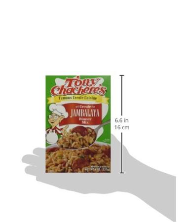 Tony Chachere Jambalaya Rice Dinner Mix 8oz - Pack of 4 - Buy Online on GoSupps.com