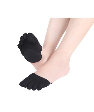 Ciieeo 1 Pair Womens Socks & Hosiery Toe Socks Five- Toes Casual Socks Women s Toeless Half Socks Toe Separating Socks for Woman Women s Socks Girl Socks Anti Slip Socks Thin Section Miss