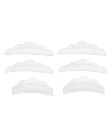 Didiseaon 3 Pairs Eyelash Lifting Curler Silicone Eyelash Perming Curler Shield Pads Lash Tools Lash Lift Silicone Rods Fake Eyelash Pads Lashes Extension Kit Lash Curl up Mold Sun Flower