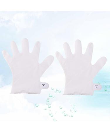 Healeved 12 Pairs Exfoliating Mask Cream Gloves Hand Foot Cream White - Buy Online on GoSupps.com