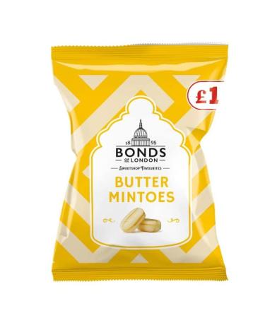 Ellies Jellies Butter Mintoes Bag 120g 1 PMP x12
