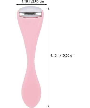 Beaupretty Eye Massage Roller & Cream Applicator | Combat Puffiness Dark Circles & Wrinkles - Pink - Buy Online on GoSupps.com