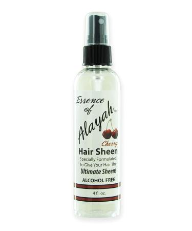 Cherry Scented Hair Sheen Spray for All Hair 4 oz | Alcohol-Free Hair Shine Spray for Natural & Chemically Treated Hair | Hydrating Hair Oil Spray for Dry Damaged Hair. - Buy Online on GoSupps.com
