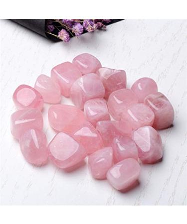 100g Natural Pink Gemstone Crystal Bulk Cube Rose Quartz Tumbled Stone for Decoration Chakra Reiki Balancing