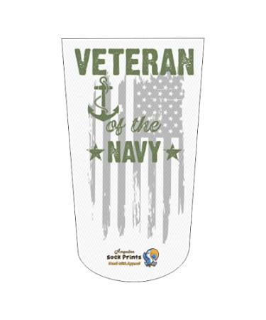 Heal with Appeal Amputee stump sock Veteran of the Navy V1 3Ply stump sock