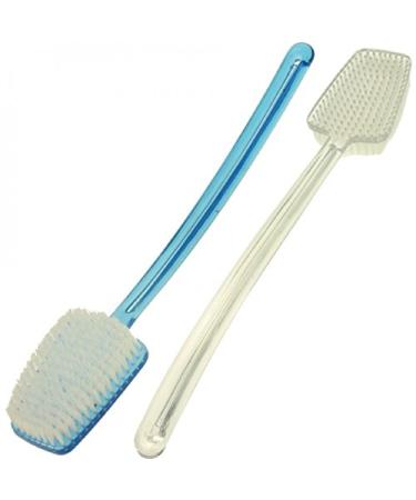OSMA 40895 Bath Brush Massage Kusto 42cm Acrylic Color:Transparent