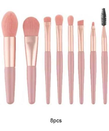 dijiusidy 8 Pieces/Set Women Makeup Brush Eyeshadow Foundation Brushes Kit Portable Make Up Tools for Professional Beginner - Buy Online on GoSupps.com