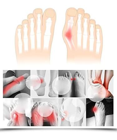 Buy Bale Toe Corrector | Hallux Valgus Relief & Orthopedic Foot Protection - Transparent L - Buy Online on GoSupps.com