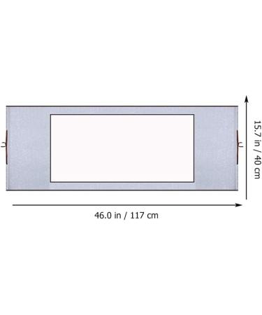 STOBOK 2pcs Blank Rice Paper Scroll Decked Accessories Quill Household Blank Scroll Office Set Wall Hanging Silverx2pcs 1.5X40X117CMx2pcs - Buy Online on GoSupps.com