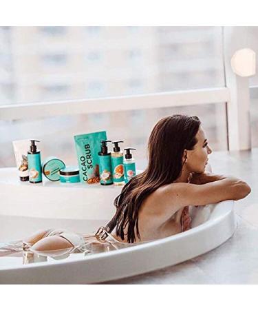 LETIQUE Cosmetics Body Scrub Cacao 250g - Exfoliating & Moisturizing Natural Skincare for All Skin Types - Buy Online on GoSupps.com