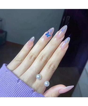Mermaid Chrome Nail Powder - 6 Colors Mirror Effect Pigment with Eyeshadow Sticks - Buy Online on GoSupps.com