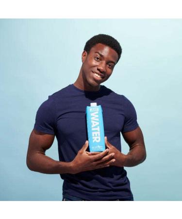 JUST Water - 100% Spring Water | Naturally Alkaline 8.0 pH | Plant-Based & BPA Free | Sustainable & Fully Recyclable Boxed Water Bottle - Eco-Friendly | 1L / 33.8 Fl Oz (Pack of 6) - Buy Online on GoSupps.com