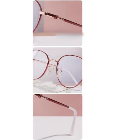 Buy Riccie Women's Anti-Blue Light Reading Glasses - Aspherical Resin Pure Titanium Frames Diopters +1.0 to +3.0 - Stylish & Comfortable - Buy Online on GoSupps.com