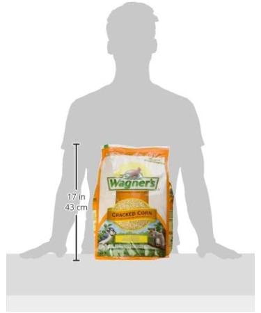 Wagner's 18542 Cracked Corn Wild Bird Food - 10 lb Bag | High-Quality Wild Bird Feed - Buy Online on GoSupps.com