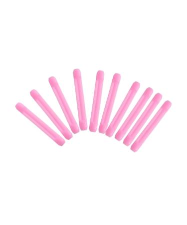 Angoily earstulpe 5 pair of glasses holder glasses ear handle ear hooks anti-glasses accessories silicone ear hooks for glasses glasses legs Outdoor product glasses clip glasses frame holder pink medium pink