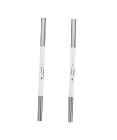 HAPINARY 2pcs Eyebrow Pencil Brown Waterproof Brow Pencil Eyebrow Makeup Pen Brow Pen Brush