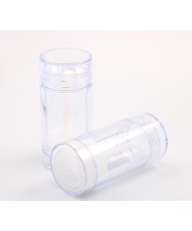 Wresty 1oz/30ml Clear Deodorant Containers Empty Plastic Twist-up Deodorant Bottles Bottom Filling Makeup Bottles DIY Cosmetic Glue Stick Lip Balm Tubes (3 Pcs) - Buy Online on GoSupps.com