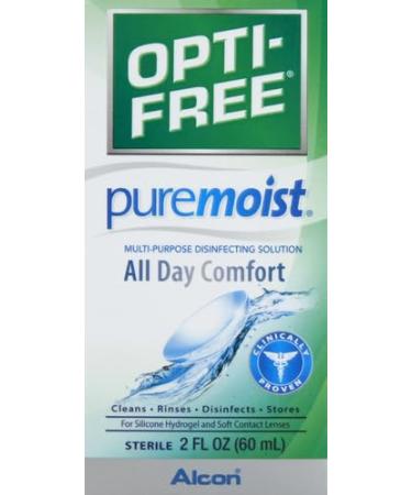 Alcon Opti-Free Disinfecting Solution 2 Oz | Multi-Purpose Contact Lens Care for All Day Comfort - Buy Online on GoSupps.com