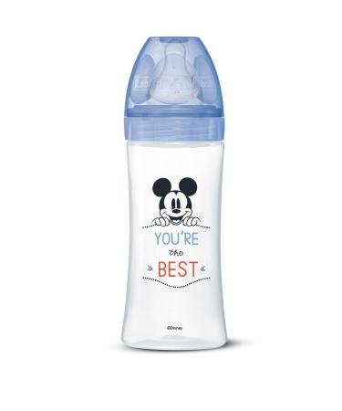 Dodie Anti-Colic Initiation+ Baby Bottle Minnie 330 ml 6 months Round Teat Flow 3