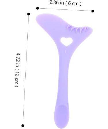 Balacoo Eyeliner Stamp Postage Stamps Eyeliner Pencil Silicone Eyeliner Stencils Makeup Tool Eyes Eye Shadow 12.00X6.00X0.50CM Purple - Buy Online on GoSupps.com