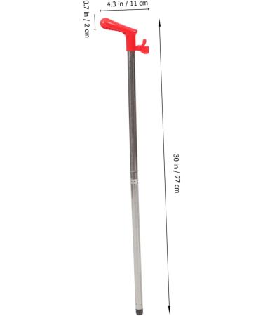 Buy Ipetboom Stainless Steel Dustpan Handle - Durable Sweeping & Mop Accessory Extension Pole for Easy Cleaning - Buy Online on GoSupps.com